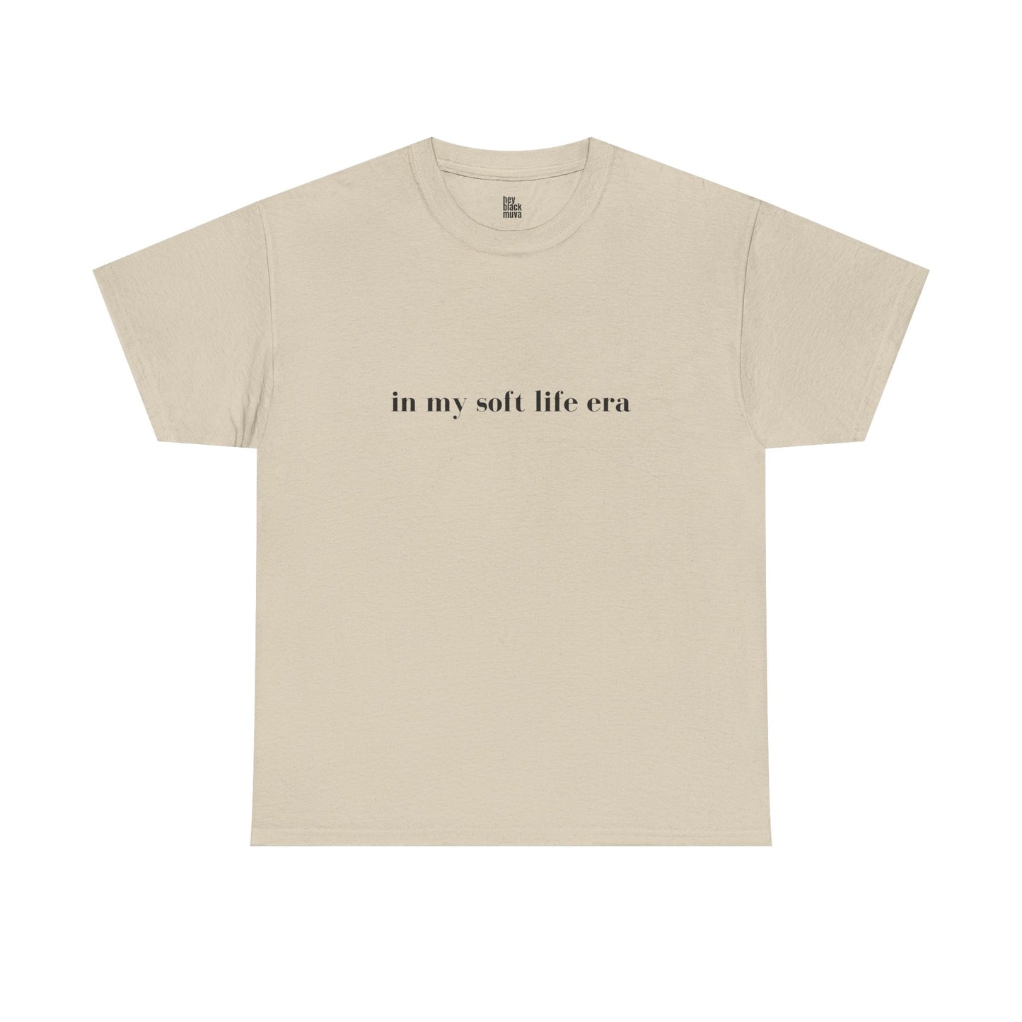 Black Muva 'In My Soft Life Era' Cotton Tee