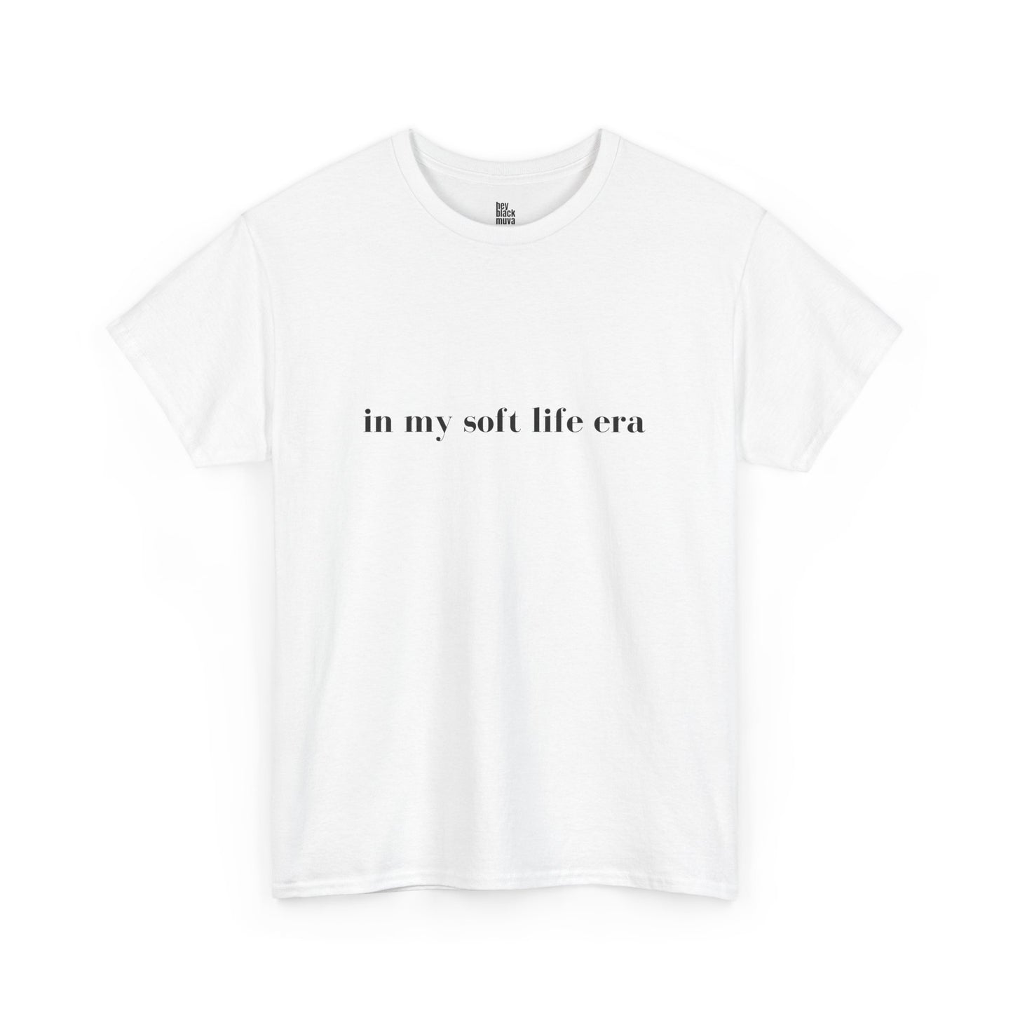 Black Muva 'In My Soft Life Era' Cotton Tee
