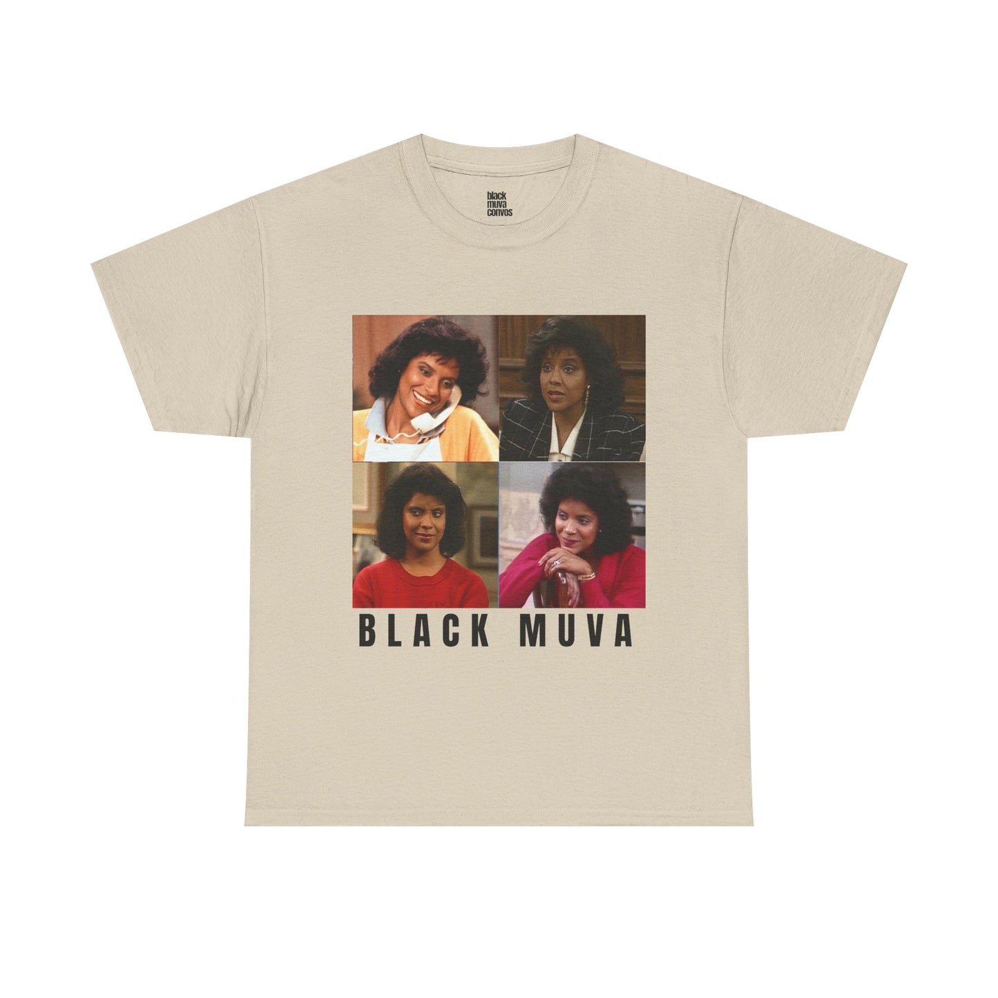 Claire Huxtable Black Muva Tshirt for Moms