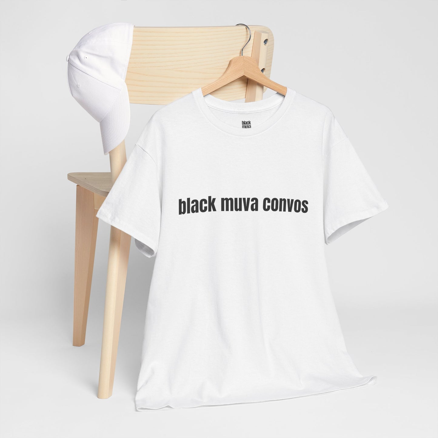 Black Muva Convos Signature Tshirt for Moms