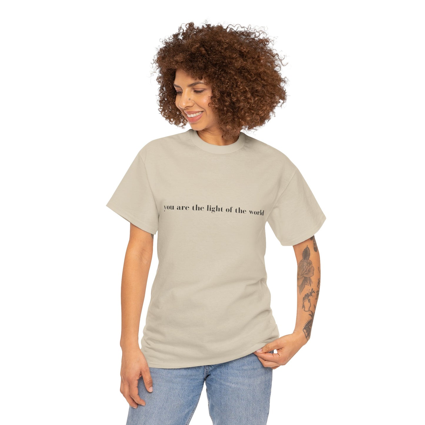 You Are The Light Of The World Empowering Tshirt for Moms