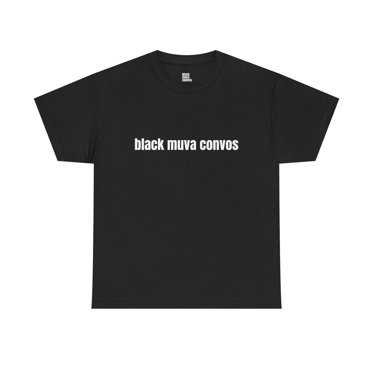 Black Muva Convos Signature Tshirt for Moms
