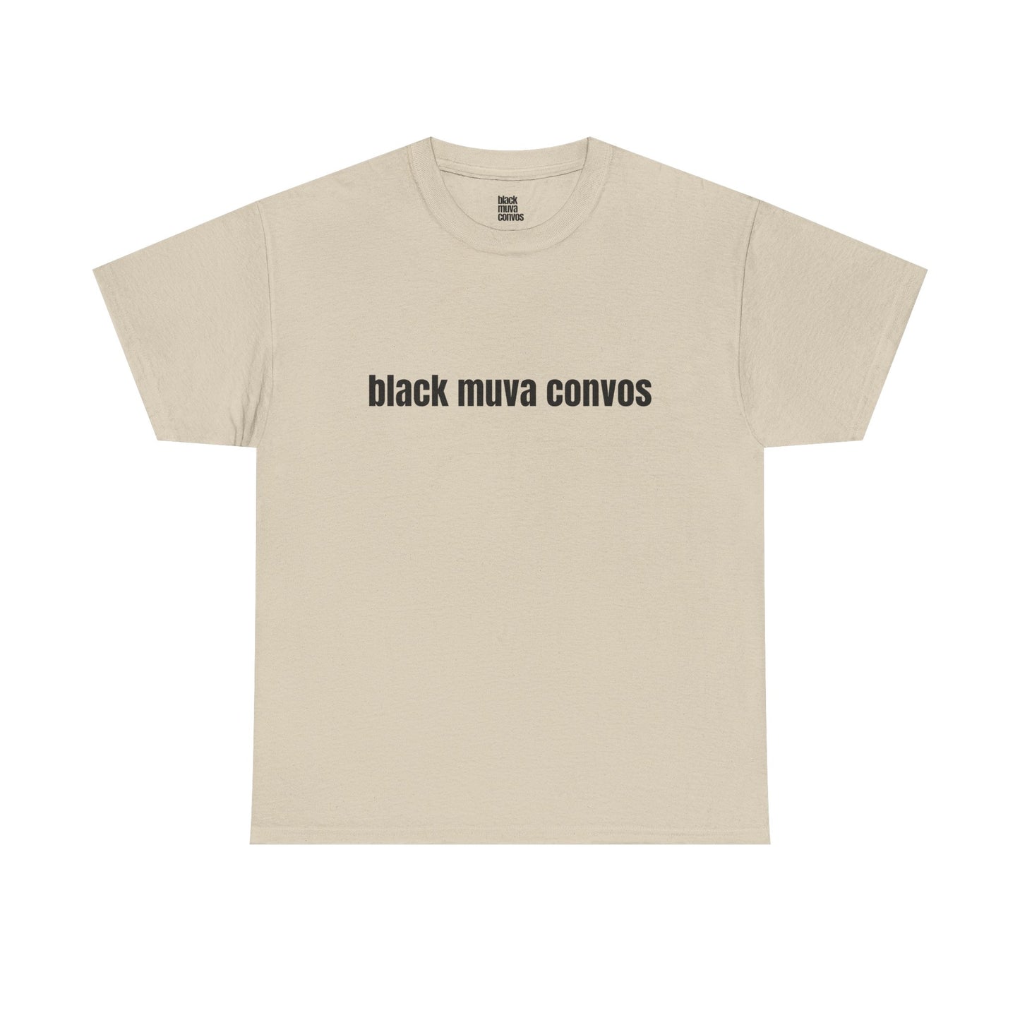 Black Muva Convos Signature Tshirt for Moms