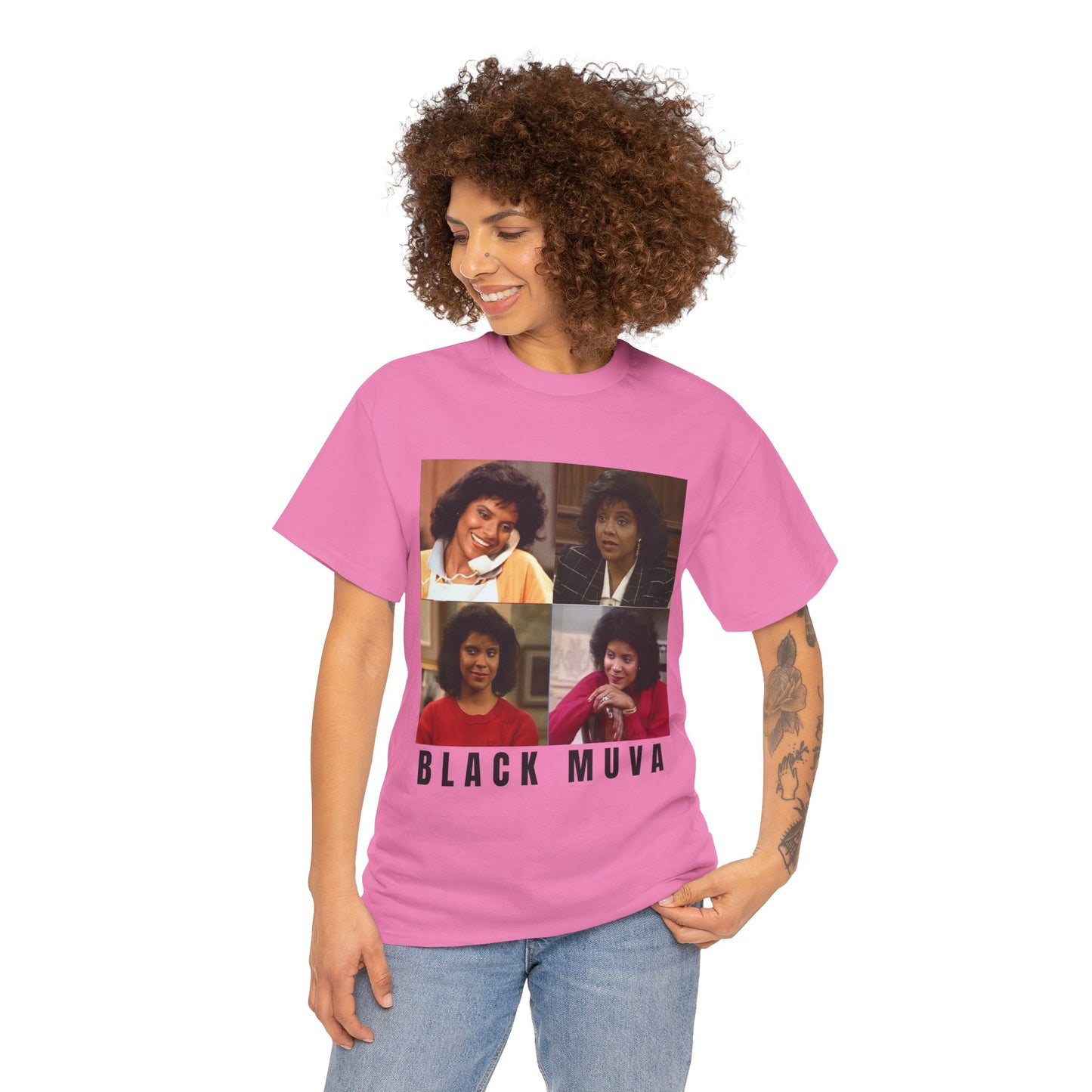 Claire Huxtable Black Muva Tshirt for Moms
