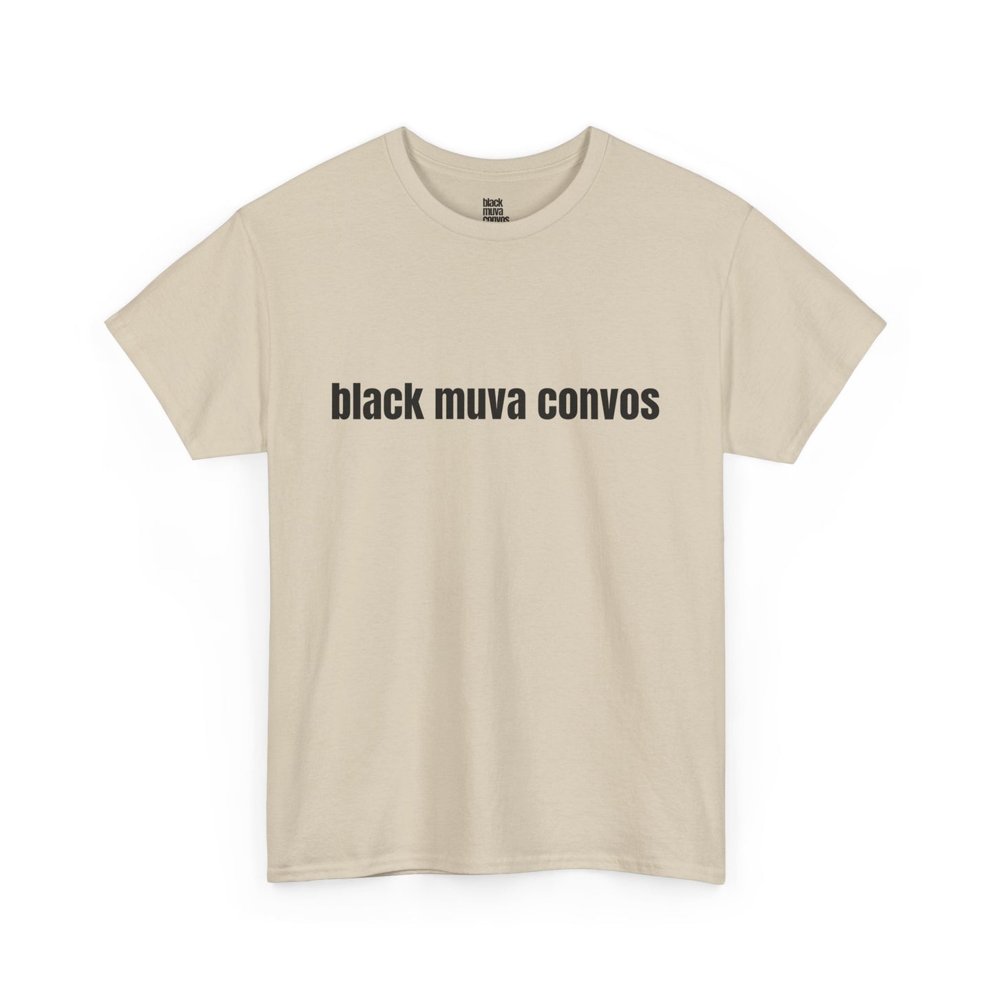 Black Muva Convos Signature Tshirt for Moms