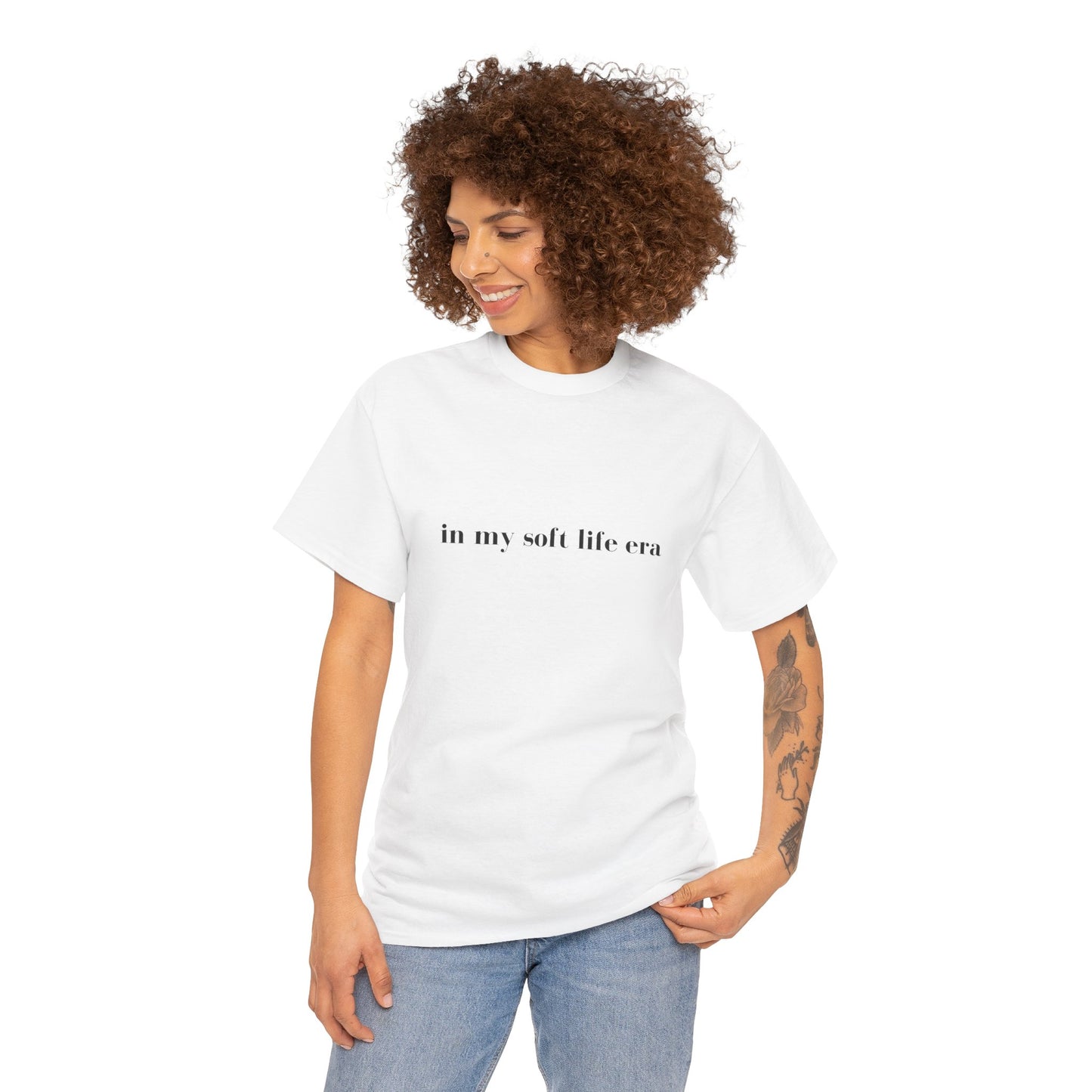 Black Muva 'In My Soft Life Era' Cotton Tee