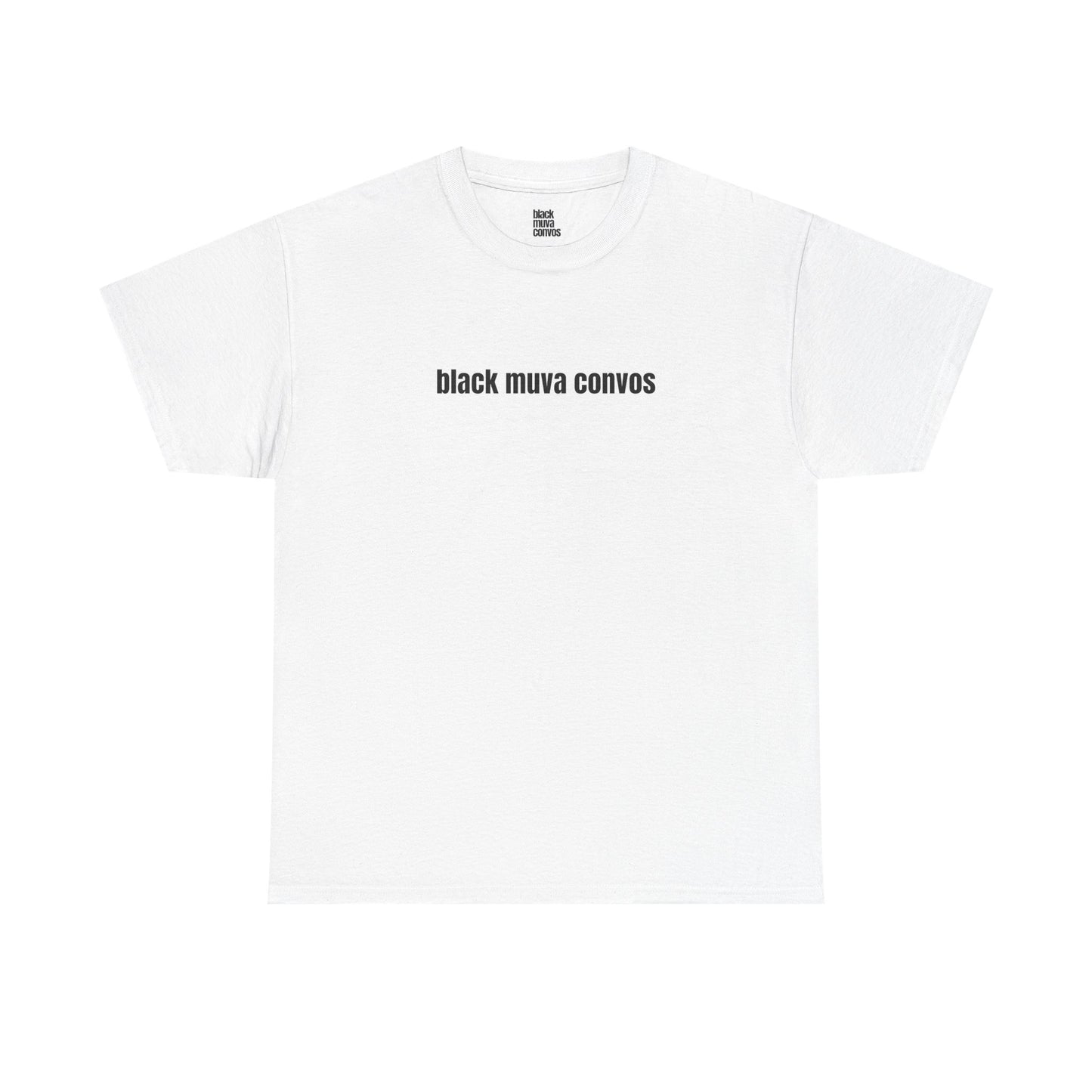 Black Muva Convos Signature Tshirt for Moms