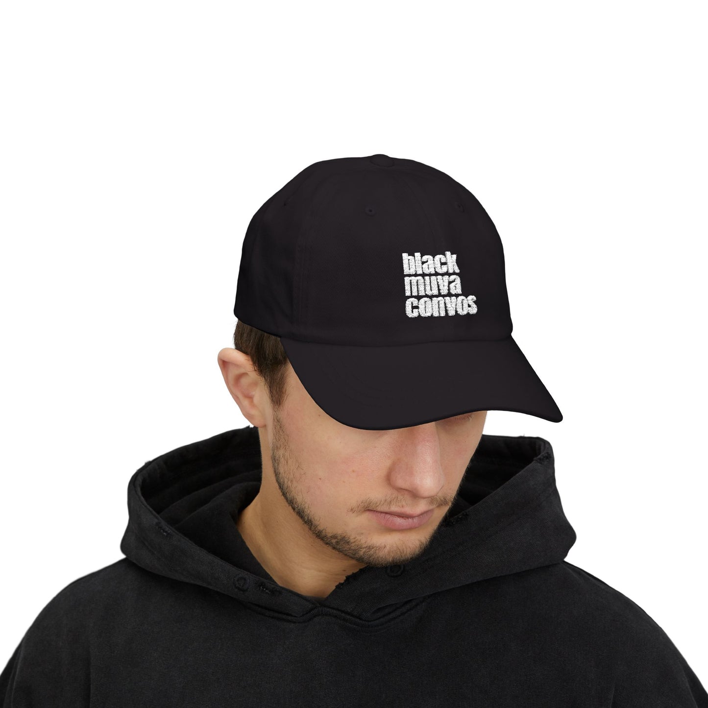 Black Muva Convos Signature Dad Cap for Moms