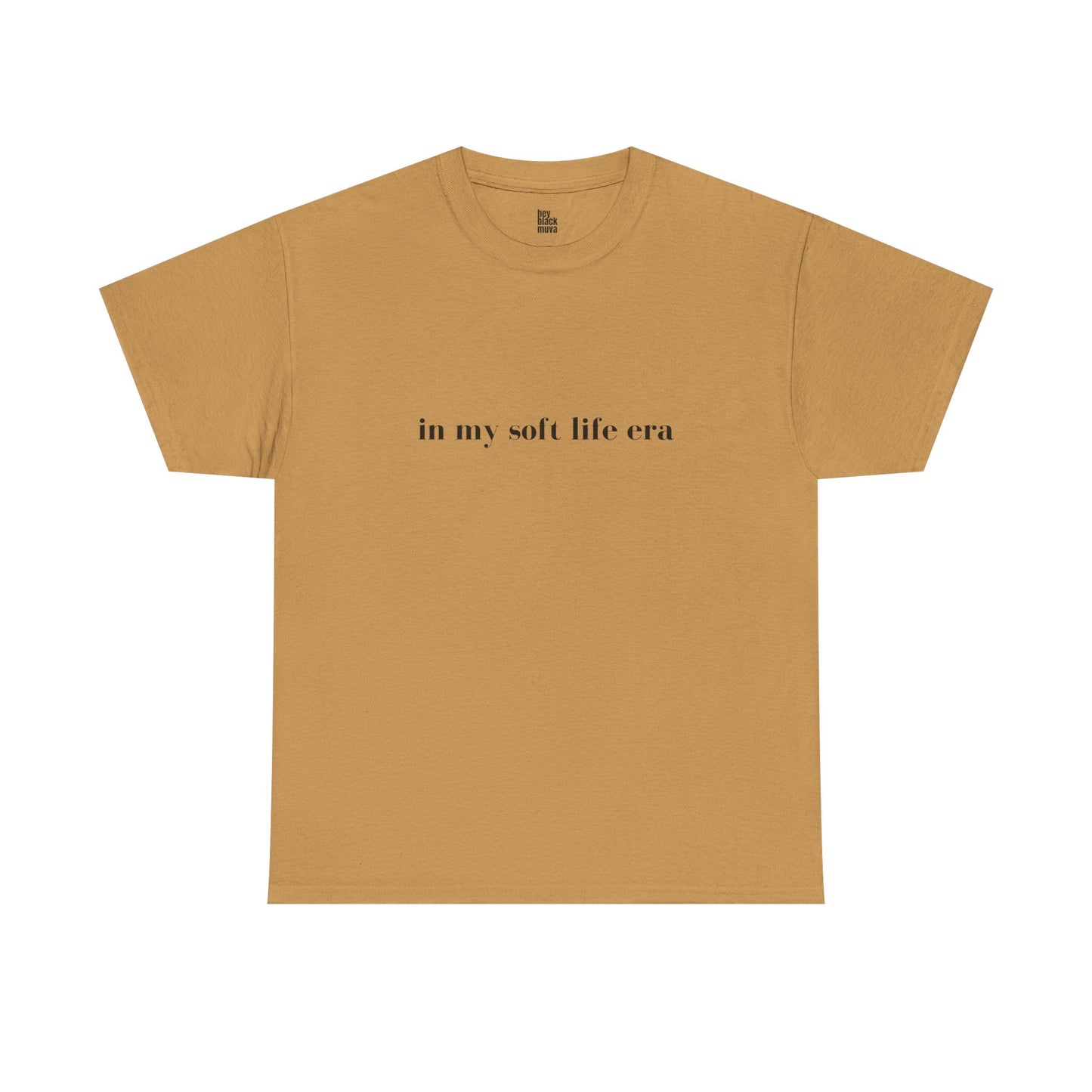 Black Muva 'In My Soft Life Era' Cotton Tee
