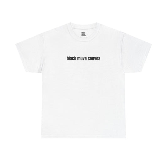 Black Muva Convos Signature Tshirt for Moms